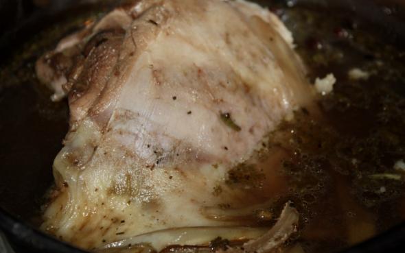 Tjälkjött, en frossen knot. image 3